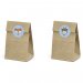 6 Mini Pochettes Cadeaux Bois Joli (12,5 cm). n2