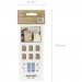 6 Mini Pochettes Cadeaux Bois Joli (12,5 cm). n7