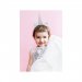 Serre-tte Licorne Glitter Argent. n2