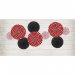 3 Eventails Coccinelle. n3