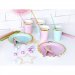 6 Gobelets Baby Menthe/Or. n2