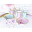 6 Petites Assiettes Baby Rose/Or