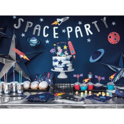 6 Assiettes Space Party. n4