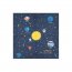 20 Serviettes Space Party