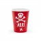 6 Gobelets Pirate Le Rouge images:#0
