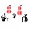 5 Maxi Pics Dco Pirate Le Rouge images:#0
