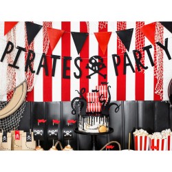 Guirlande Pirates Party (2 m) - Pirate Le Rouge. n2