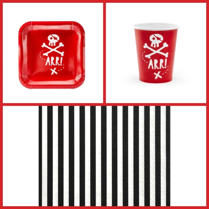 Bo�te � F�te Pirate Le Rouge 