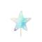 3 Cake Toppers Sirne - Iridescent images:#1