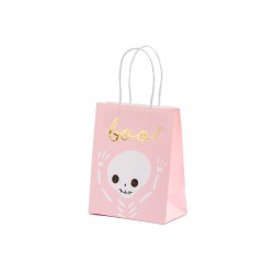 6 Sac Cadeaux Halloween Boo Rose. n1