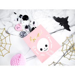 6 Sac Cadeaux Halloween Boo Rose. n2