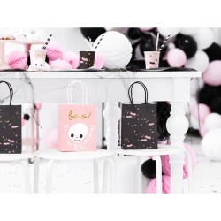 6 Sac Cadeaux Halloween Boo Rose. n3