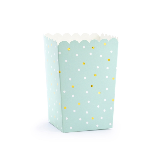 6 Botes  Popcorn - Vert Pastel 