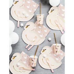 20 Serviettes - Cygne. n°2