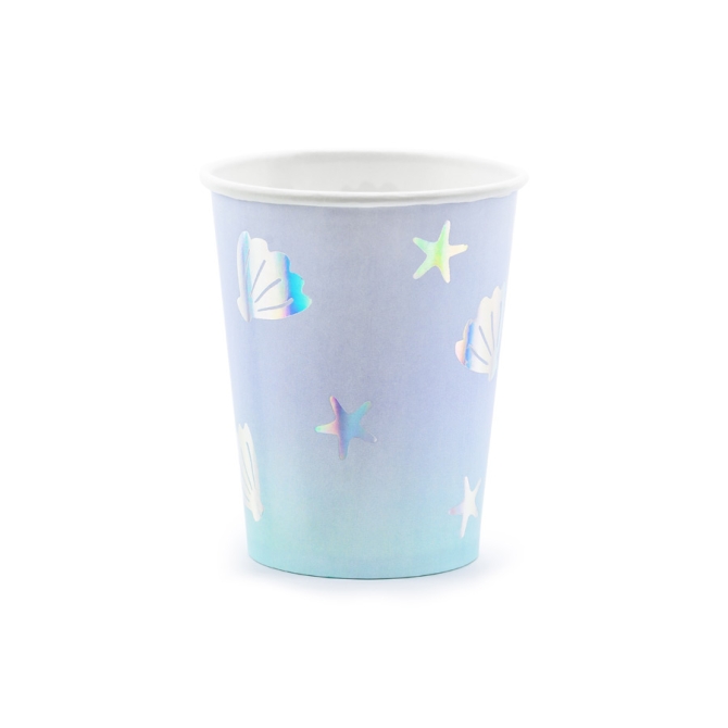 6 Gobelets Coquillage - Ocan Iridescent 