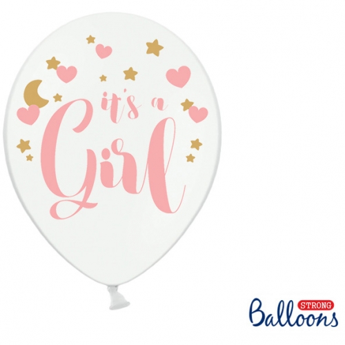 6 Ballons It s a Girl 