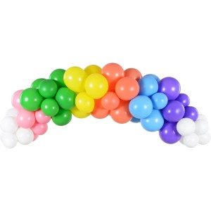 Kit Arche de 60 Ballons - Rainbow