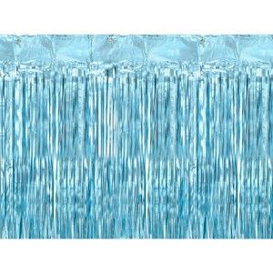 Rideau Mtallique Bleu
