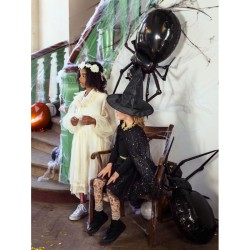 Cape Sorcière Noir - Taille Unique. n°8