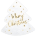 20 Serviettes Sapin de Nol Merry-Christmas. n1