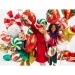 Ballon Mylar Boule de Nol - 45 cm. n4