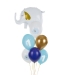Bouquet 6 Ballons -1 An Bleu. n2