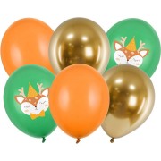 Bouquet 6 Ballons - Cerf