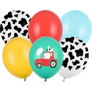 Bouquet 6 Ballons - Ferme