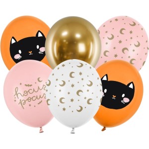 Bouquet 6 Ballons - Hocus Pocus Chat