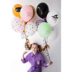 Bouquet 6 Ballons - Hocus Pocus Sorcire. n8