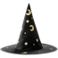 1 Chapeau de Sorcire Hocus Pocus - Noir/Or