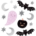 Stickers Muraux Halloween - Hocus Pocus. n1