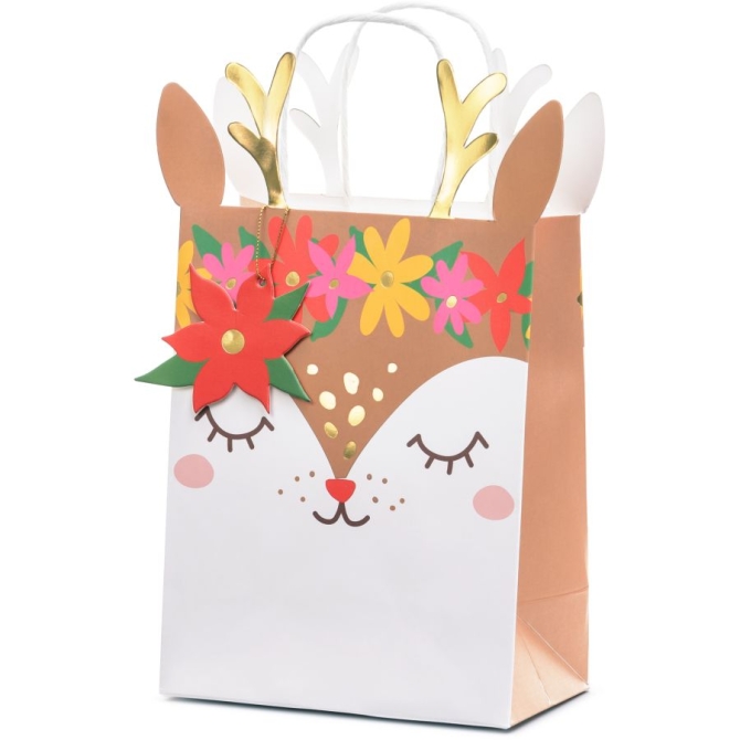 Sac Cadeau - Cerf (30 cm) 