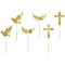 6 Pics Cupcakes Toppers - Premire Communion images:#0