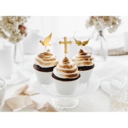 6 Pics Cupcakes Toppers - Premire Communion. n3