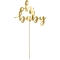 Cake Toppers Oh Baby Gold images:#0
