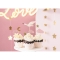 7 Pics Cake Toppers Cigogne Rose images:#1