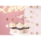 7 Pics Cake Toppers Cigogne Rose images:#1