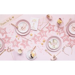 Guirlande Baby Shower Rose- 2, 90m. n1