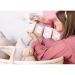 Guirlande Porte-Photos Cigogne Rose - 3m. n5