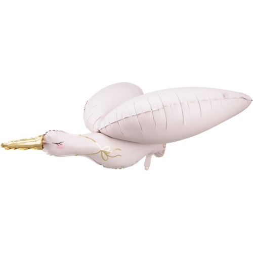 Ballon Aluminium Hlium Cigogne Rose 