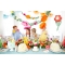 3 Dcorations Fleurs - Papier de soie images:#2