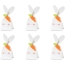 6 Sacs cadeaux Lapin