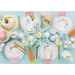 6 Bougies oeufs (7 cm) - Pastel. n4