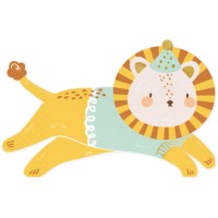 20 Serviettes Lion Baby