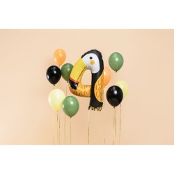 Ballon Aluminium Hlium Animaux Chiffre 4 - Toucan. n1