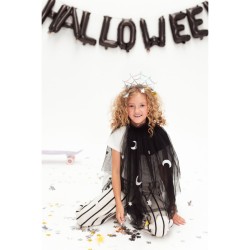 Guirlande de Ballons Mylar Halloween Noir. n3