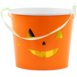 2 Seaux  Bonbons Halloween 13.5 cm. n2