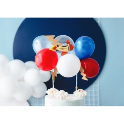 Set Cake Toppers en forme de Ballon -  Avion. n1