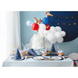 Set Cake Toppers en forme de Ballon -  Avion. n3